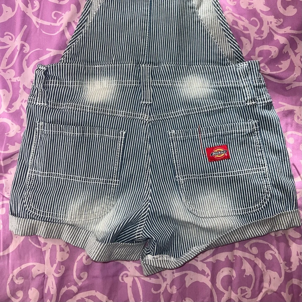 ❌SOLD❌Dickies Pinstripe Shortalls - Picture 3 of 4
